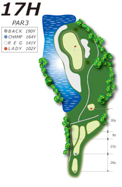 Hole17コース図